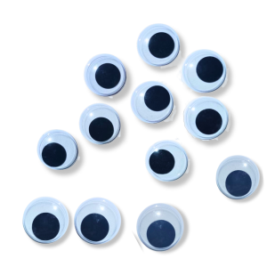 Olhos móveis 24mm com 50 unidades olho com movimento