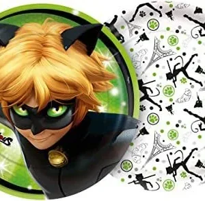 prato 18cm ladybug catnoir 8un MIRACULOUS 7899895709418