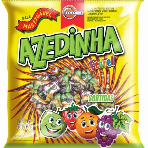 Bala Azedinha 600G SORTIDA Dura