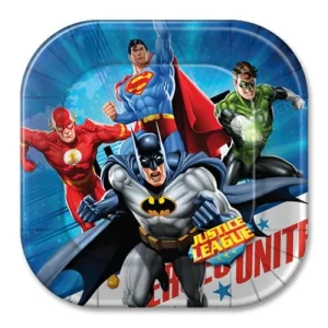 PRATO FANT. 18CM JUSTICE LEAGUE 08un 7896523124568