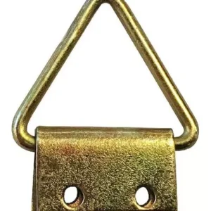 Suporte Para Quadro Com Argola Triangular 2 furos – 1 unidade