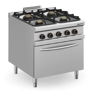 Fogão a Gás 4 Queimadores e Forno Elétrico Magnus F4GFE M980 NV
