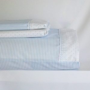 Jogo de Cama R/P Azul
