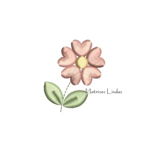 Matriz de Bordado – Mini Florzinha 02