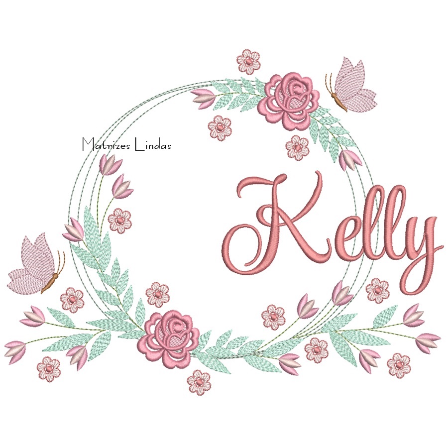 Matriz de Bordado – Nome Kelly - Image 2