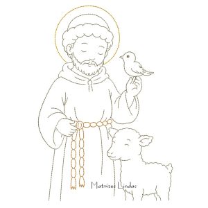 Matriz de Bordado – São Francisco de Assis 02