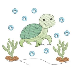 Matriz de Bordado – Tartaruga 2