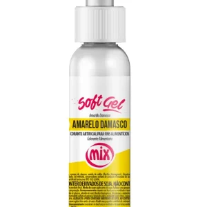+Corante Gel AMARELO Color 25G SoftGel Mix
