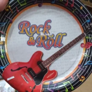 PRATO ROCK AND ROLL ANOS 50 ANOS 60 7898488404143