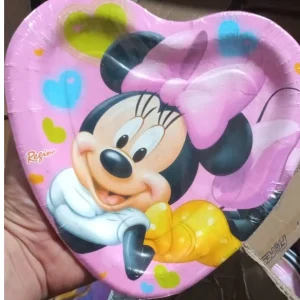 PRATO 18CM MINNIE CORACAO
