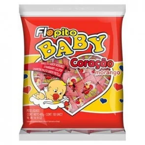 PIRUL BABY CORACAO MORANGO 200G