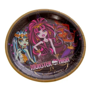 PRATO 18CM MONSTER HIGH 13 DESEJOS 7891175292894