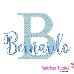 Matriz de Bordado – Nome Bernardo 02
