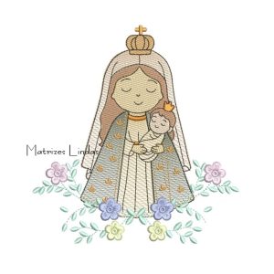 Matriz de Bordado – Nossa Senhora de Nazaré