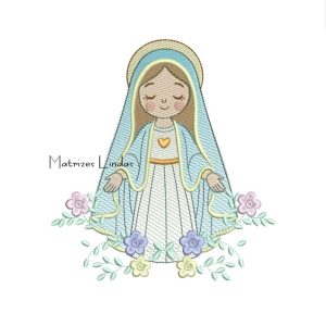 Matriz de Bordado – Nossa Senhora das Graças