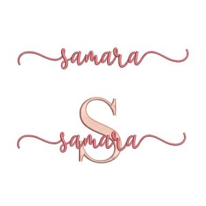 Matriz de Bordado – Nome Samara