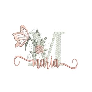 Matriz de Bordado – Nome Maria