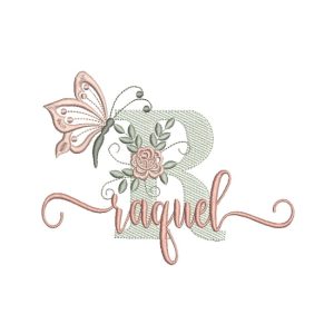 Matriz de Bordado – Nome Raquel